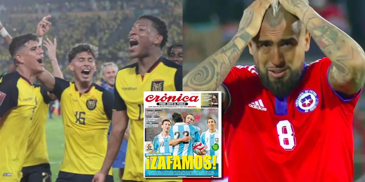 Mientras en Chile se lamentan, en Argentina se refirieron a que la Selección Ecuatoriana tenga el honor de jugar el primer partido del Mundial, ante Qatar