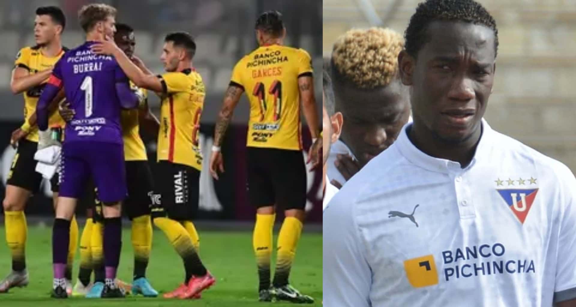 Mientras Luis Caicedo menospreció a la hinchada de Liga de Quito, un jugador de Barcelona SC sintió los colores por el club en Libertadores