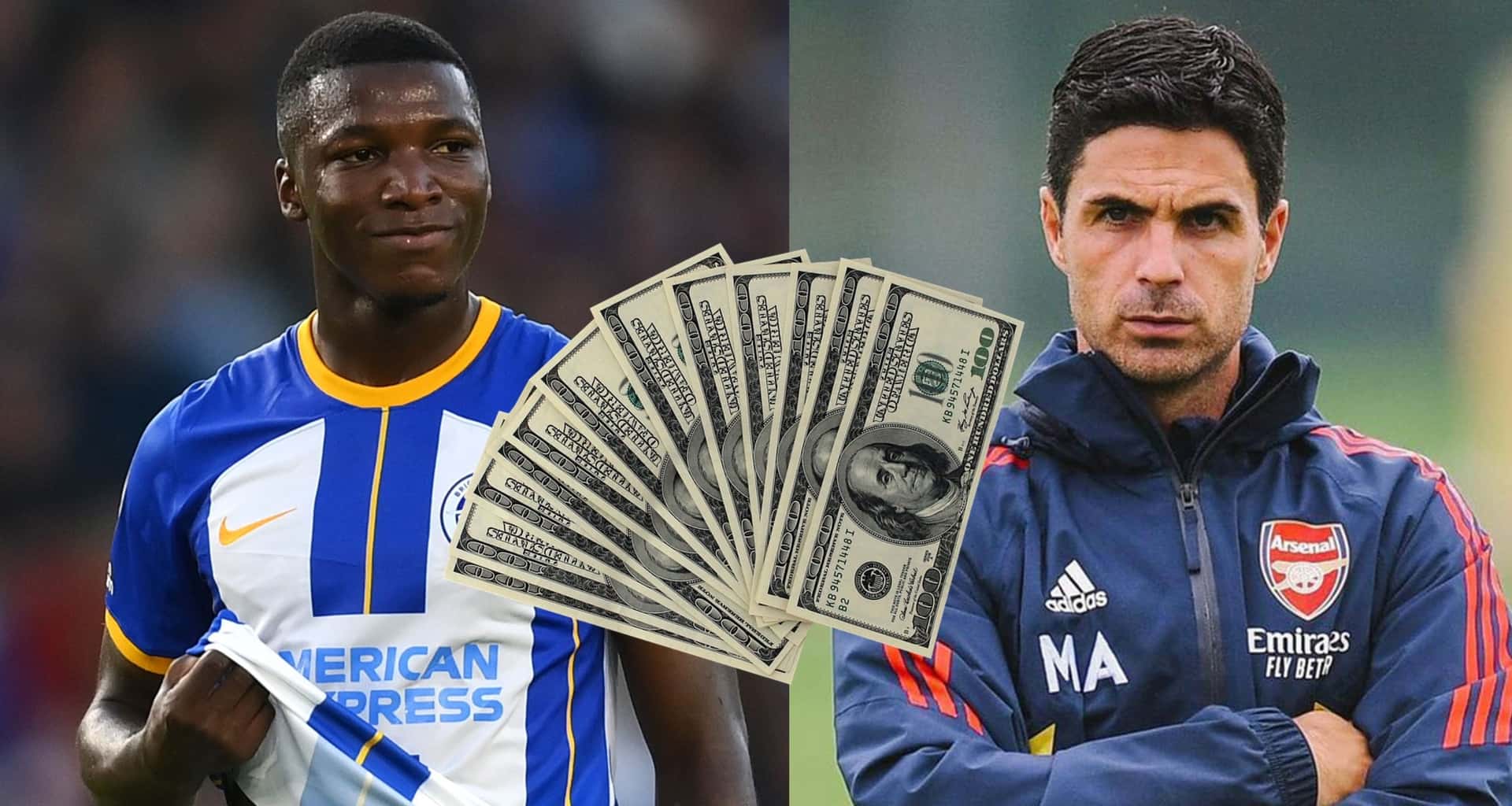 Mikel Arteta quiere a Moisés Caicedo y destapan que está obsesionado con el jugador