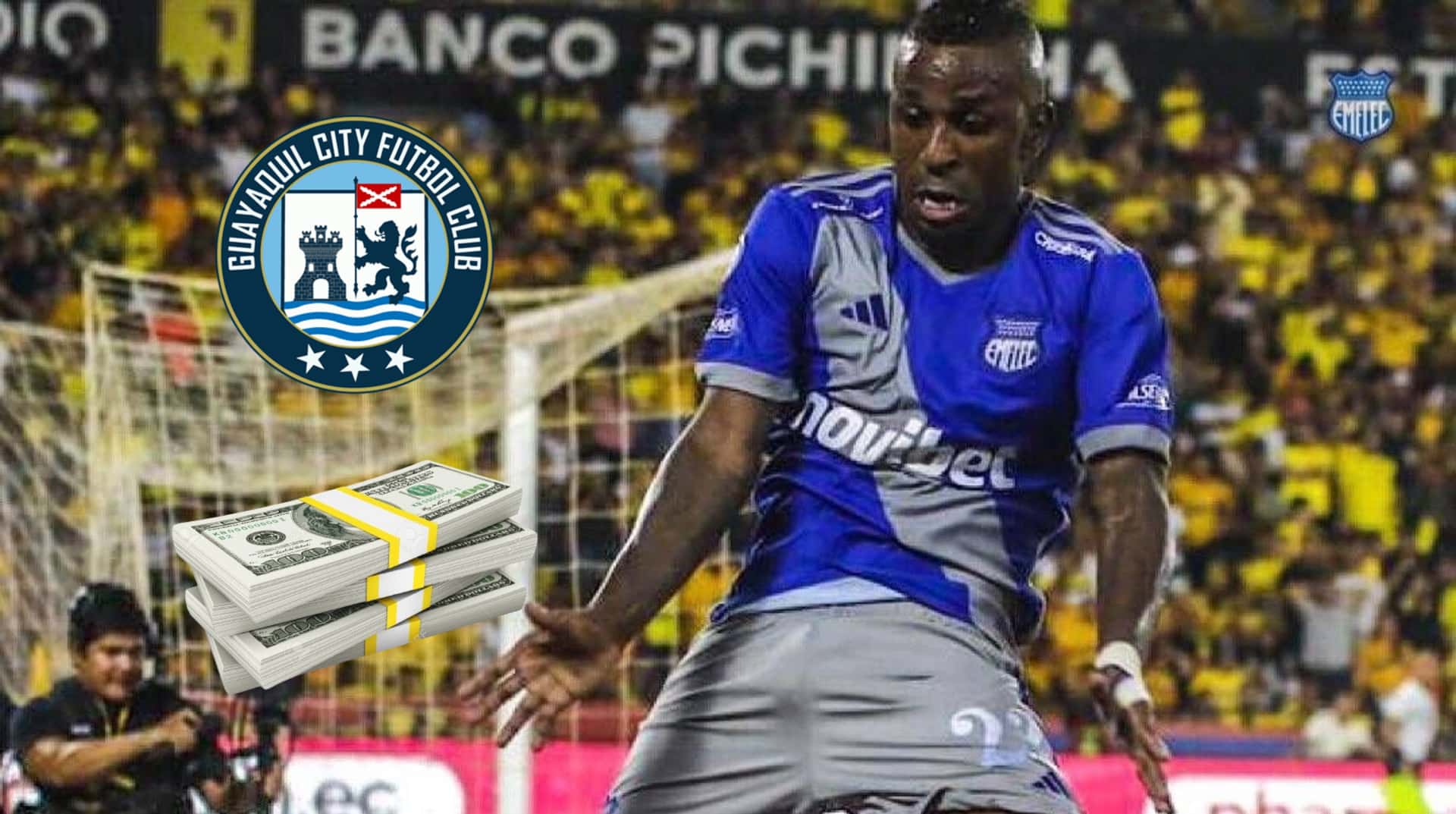 Miller Bolaños a nada de estampar su firma en Guayaquil City. FOTO: ESPN