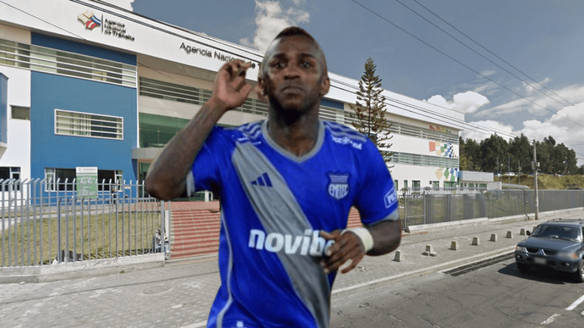 Miller Bolaños en la Agencia Nacional de Tránsito (Foto tomada de: Primicias/API)