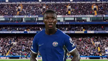 Moisés Caicedo asombrado y preocupado en Stamford Bridge