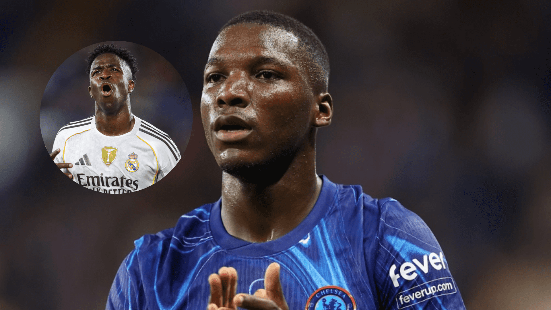 Moisés Caicedo-Chelsea-Vinicius / Foto: Infobae