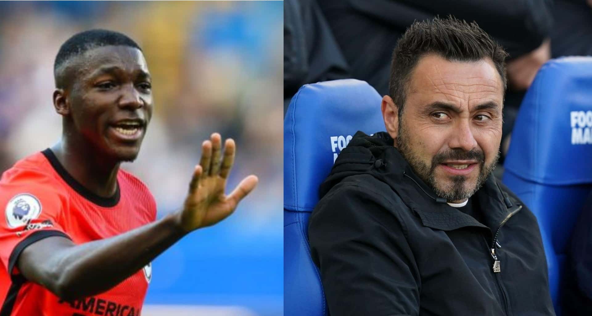 Moisés Caicedo confesó lo que no le gusta del técnico italiano