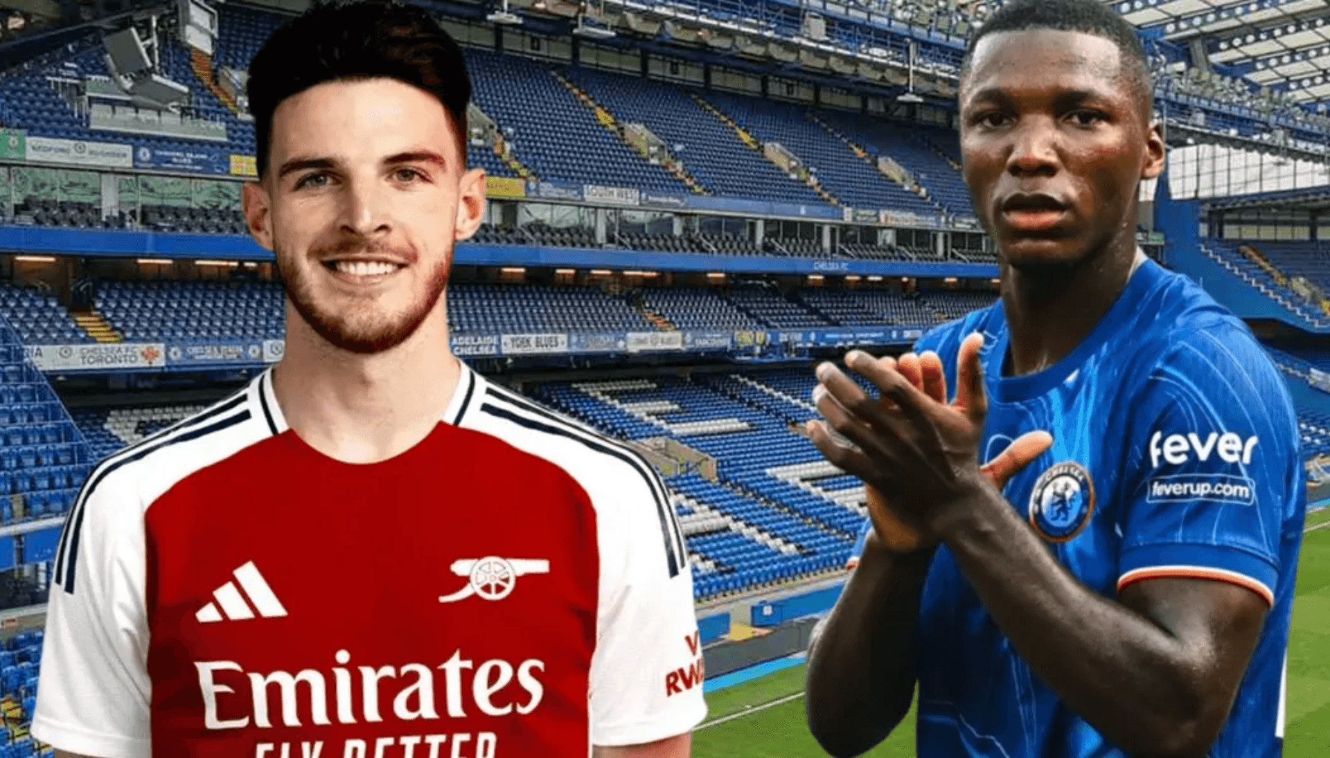 Moisés Caicedo-Declan Rice / Foto: El Futbolero Ecuador