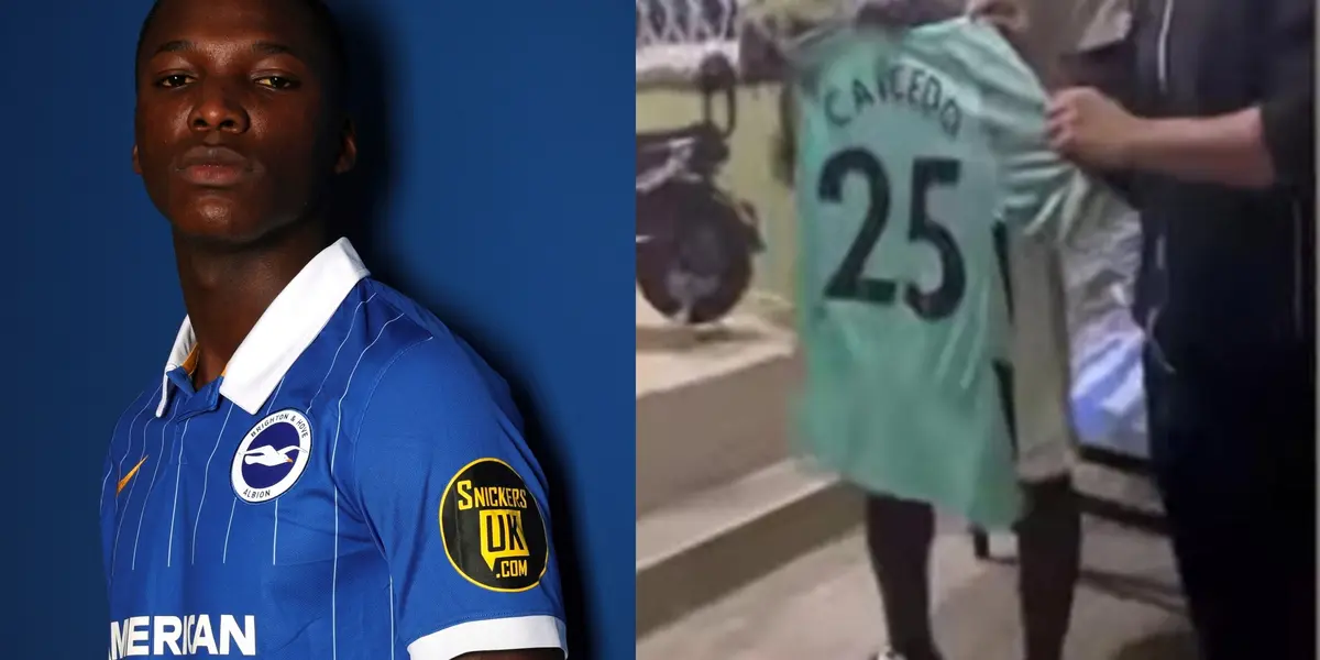 Moisés Caicedo está en Ecuador tras su gran temporada en la Premier League