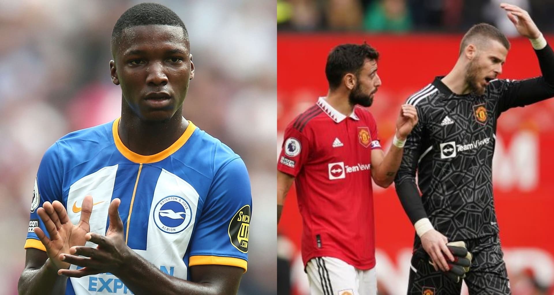 Moisés Caicedo estuco incontrolable y así le dio una lección al Manchester United