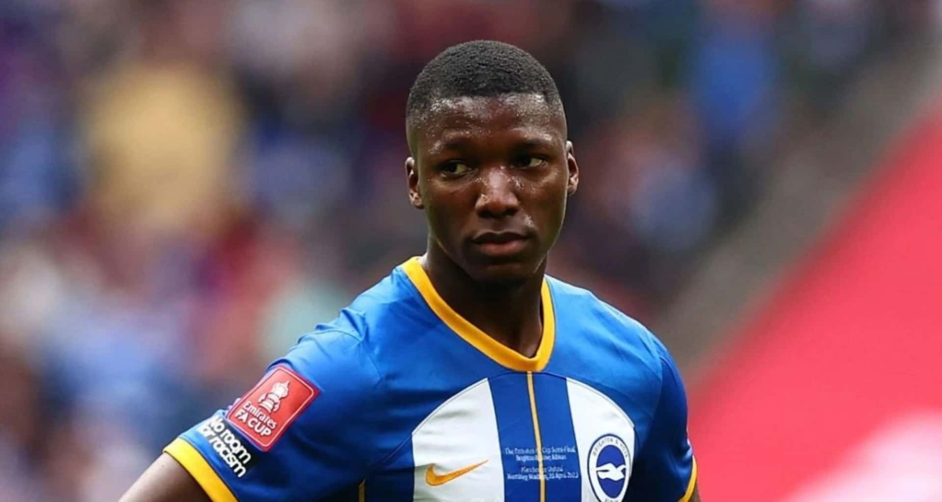 Moisés Caicedo fue suplente y así salió luego de la goleada de Brighton