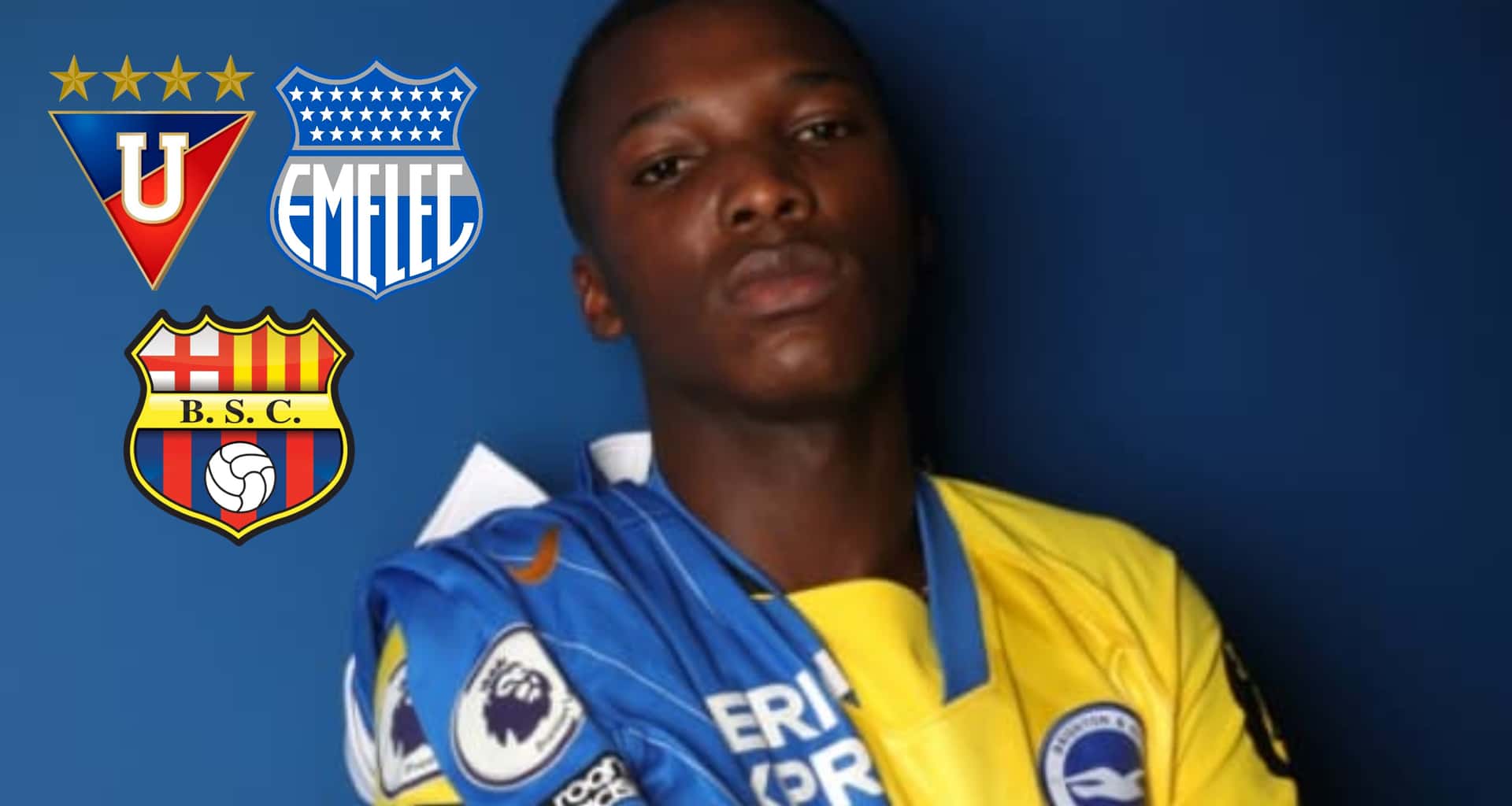 Moisés Caicedo fue uno de los juveniles que se dio a conocer en Independiente del Valle pero antes estuvo en un grande del país