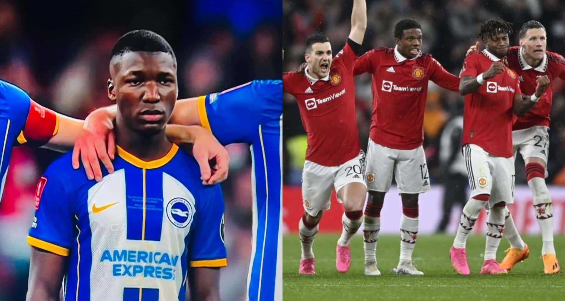 Moisés Caicedo hizo sufrir al Manchester United y esto pasó al final de los penales