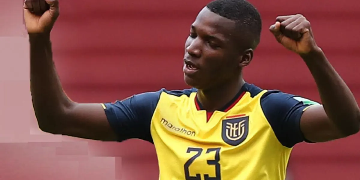 Moisés Caicedo no juega para nada en Brighton y es una preocupación para la Selección Ecuatoriana