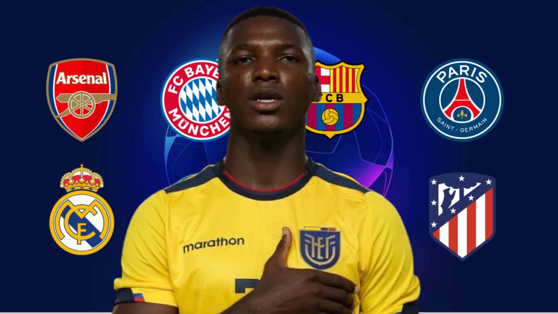 Moisés Caicedo jugador ecuatoriano