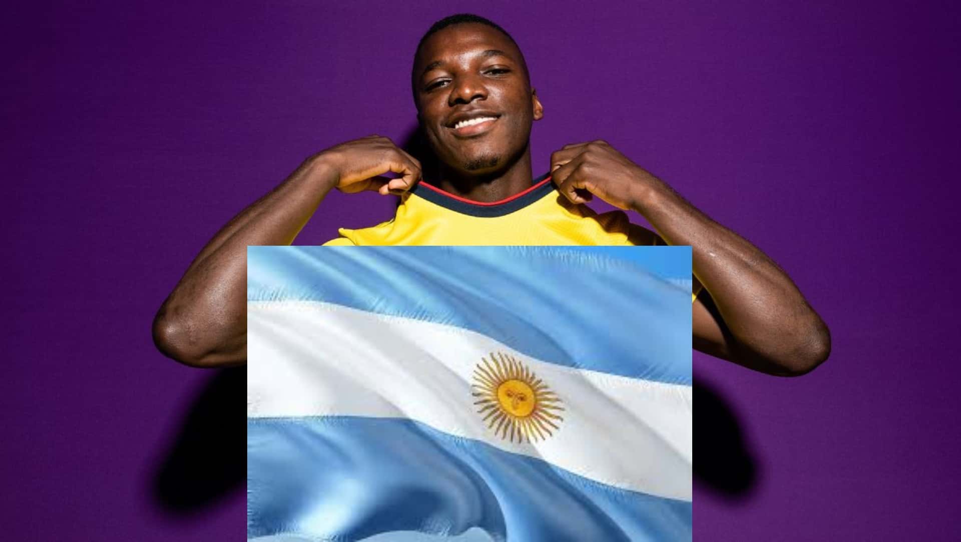 Moisés Caicedo jugador ecuatoriano
