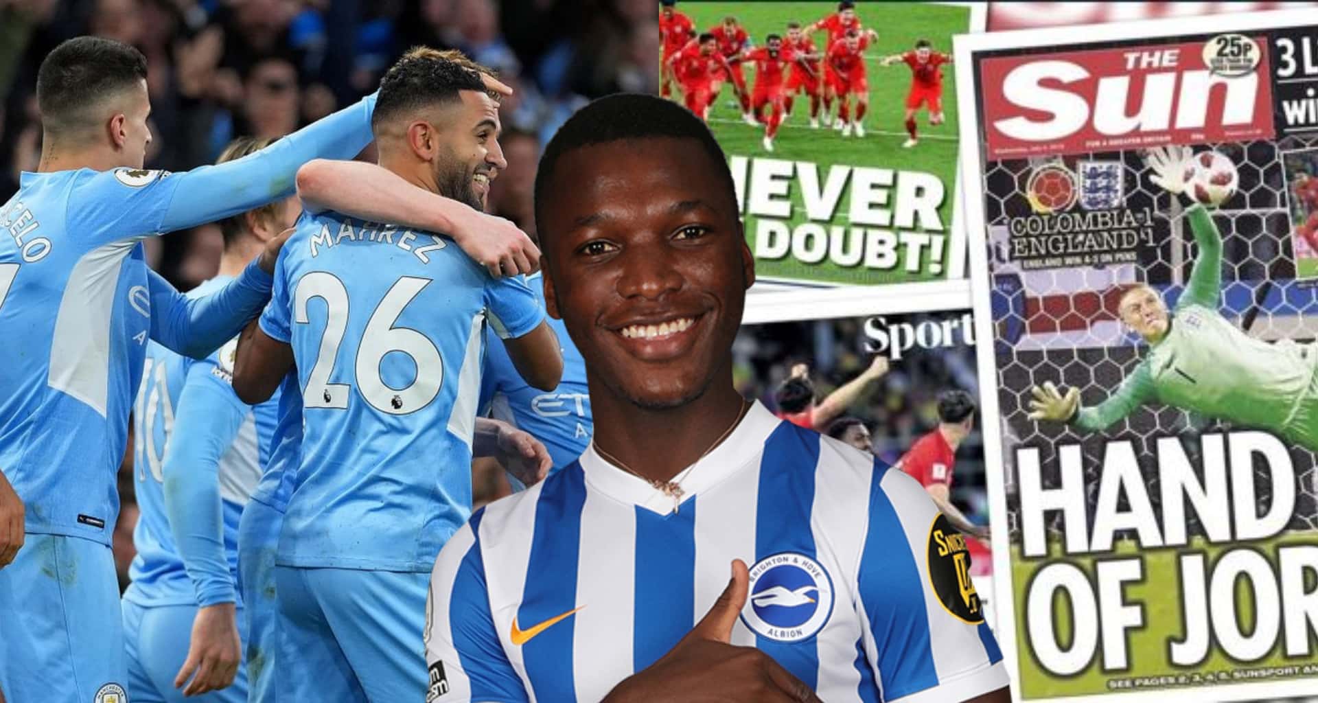 Moisés Caicedo jugó ante Manchester City y cuando salió la estantería se les fue abajo
