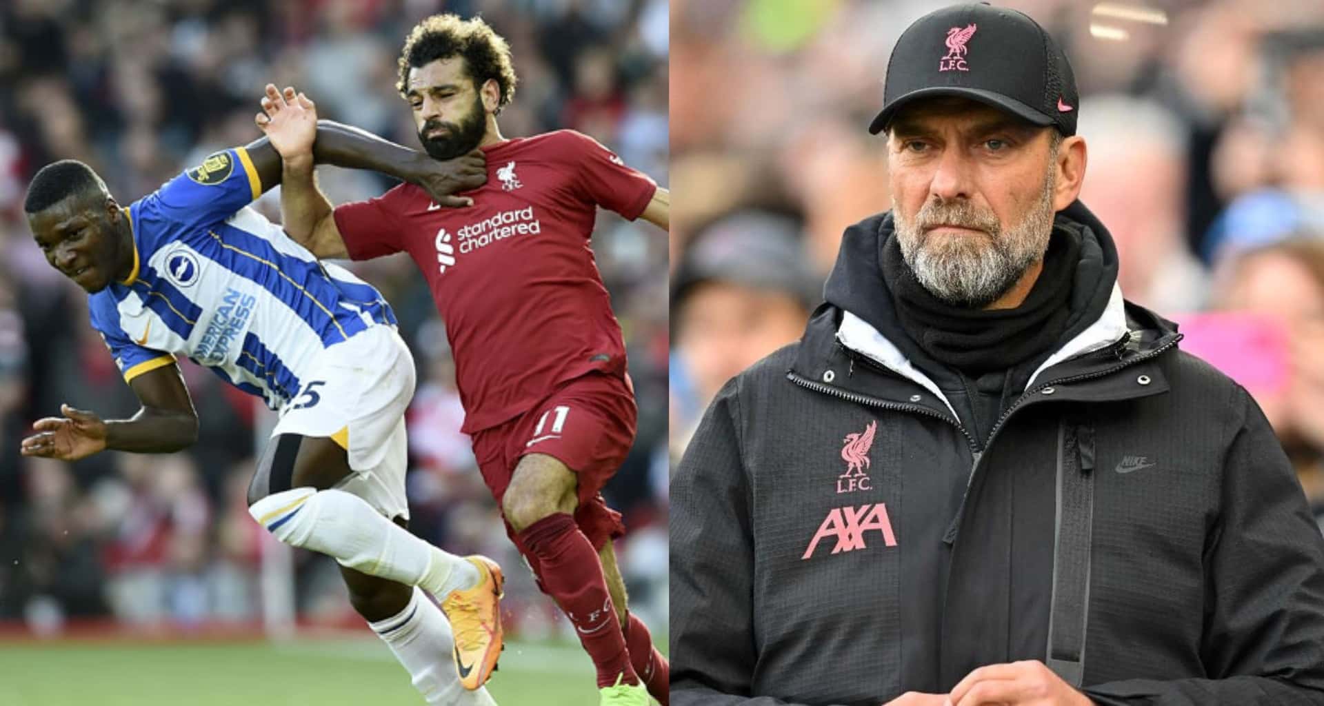 Moisés Caicedo jugó un partidazo contra Liverpool y Jürgen Klopp estuvo atento a las jugadas del ecuatoriano ante Brighton