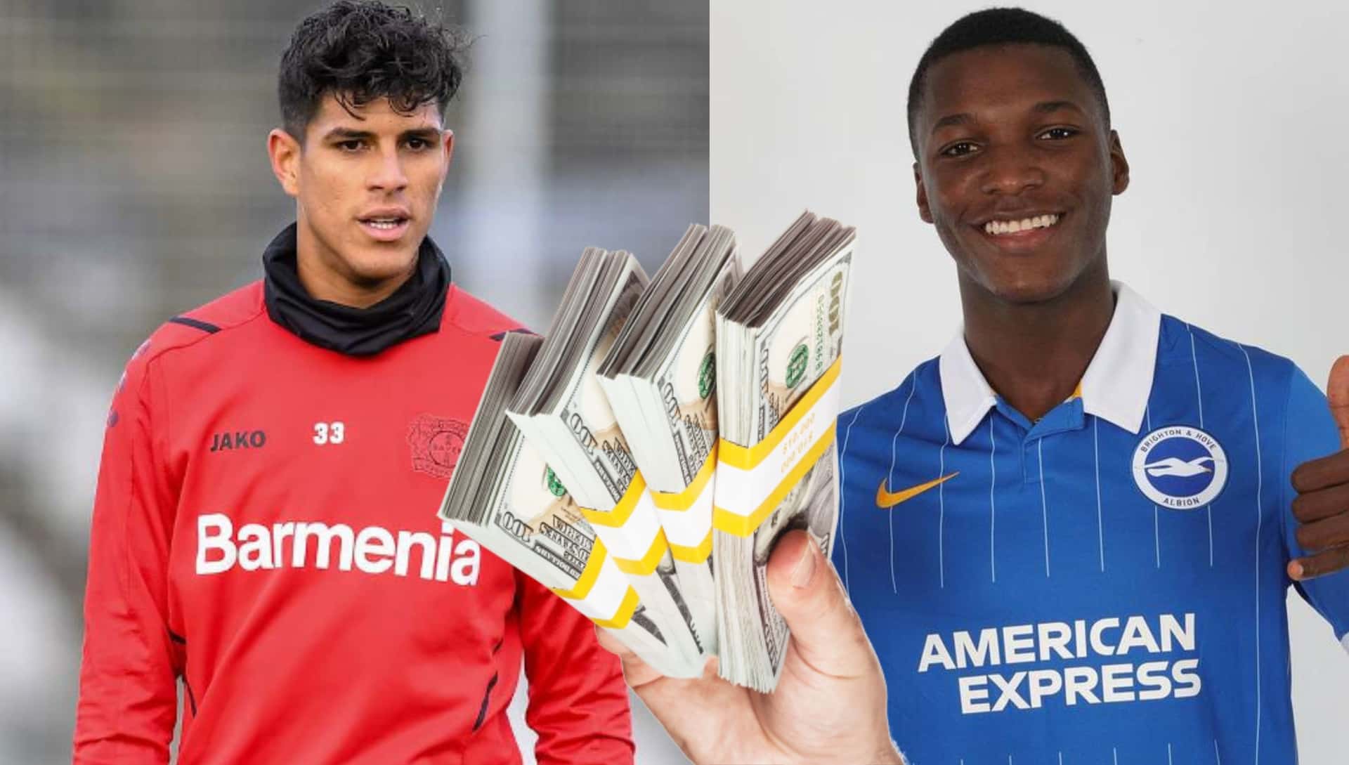 Moisés Caicedo la rompe en el exterior y se perfila para ser incluso más caro que Piero Hincapié
