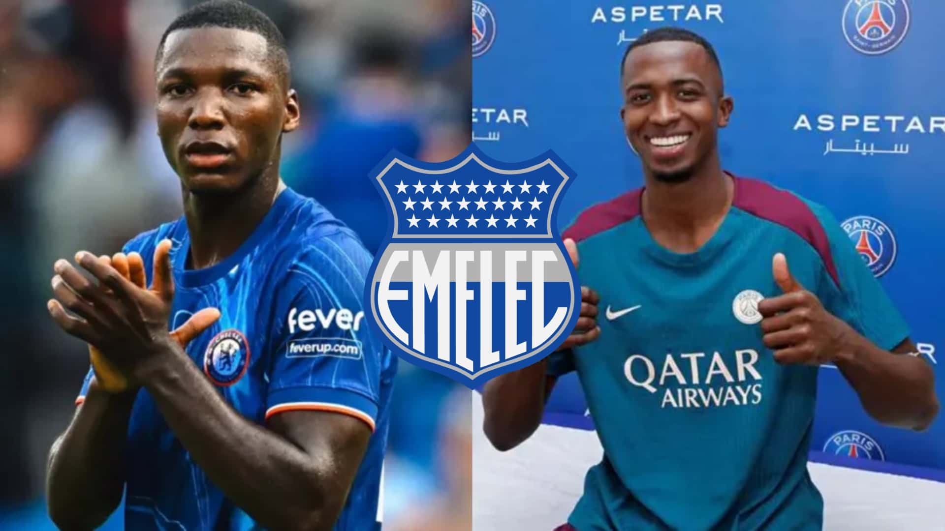 Moisés Caicedo-Willian Pacho-Emelec
