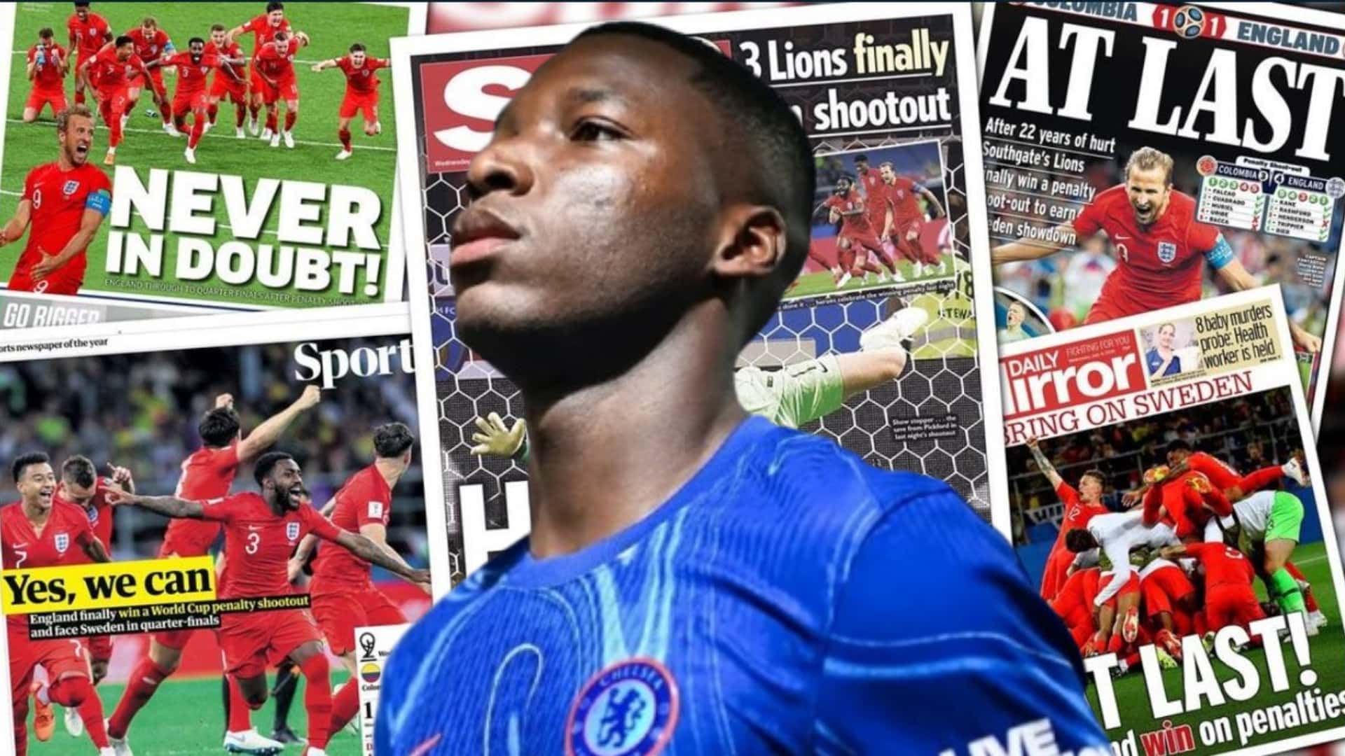 Moisés Caicedo y la prensa inglesa