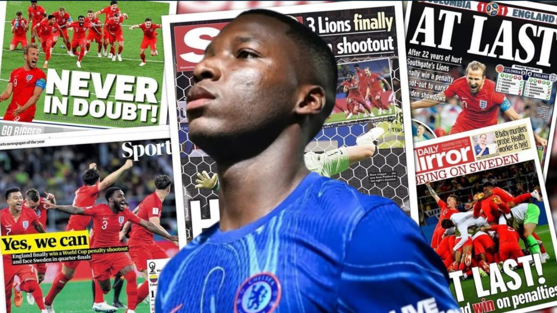 Moisés Caicedo y la prensa inglesa