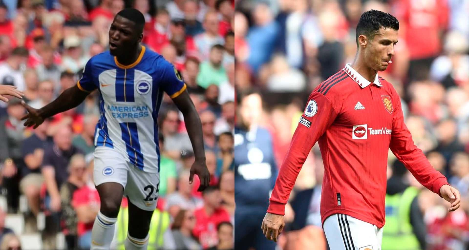 Moisés Caicedo y lo que hizo luego de ganarle al Manchester United siendo protagonista y figura, dando el batacazo en la Premier League