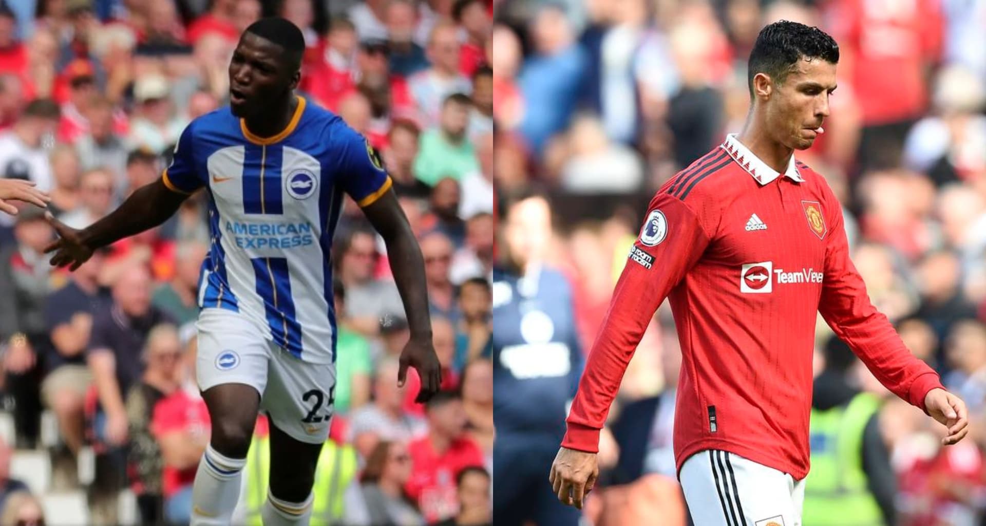 Moisés Caicedo y lo que hizo luego de ganarle al Manchester United siendo protagonista y figura, dando el batacazo en la Premier League