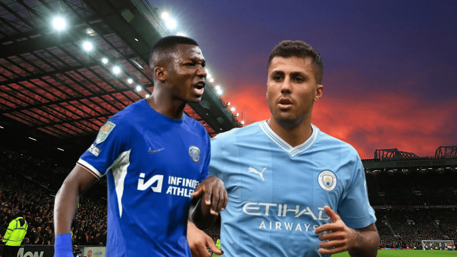 Moisés Caicedo y Rodri, entre los mejores jugadores valorados en su posición