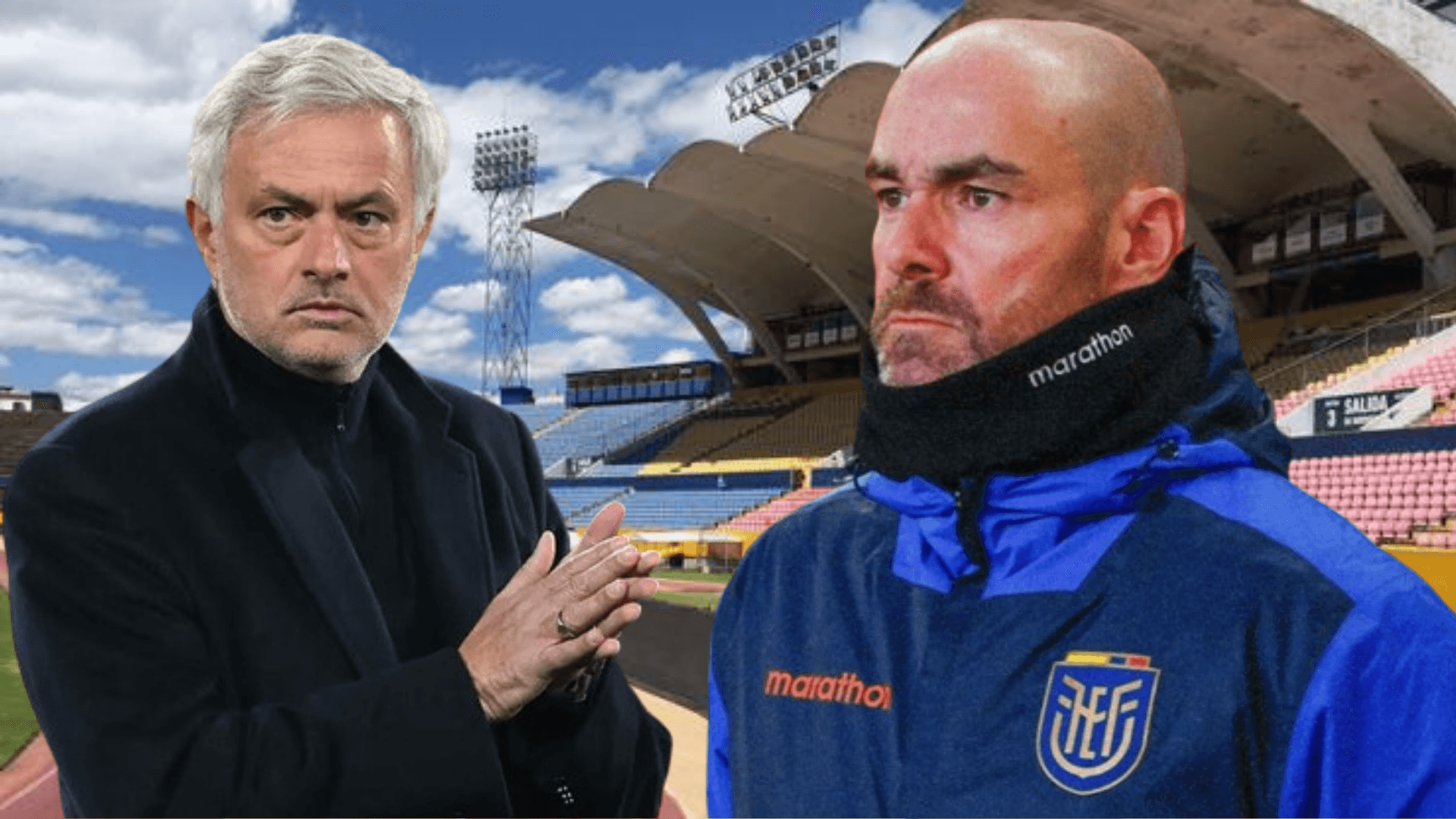 Mourinho quiere dirigir una selección y La Tri podría ser una opción (Foto tomada de: FEF/El Telégrafo/Marca)