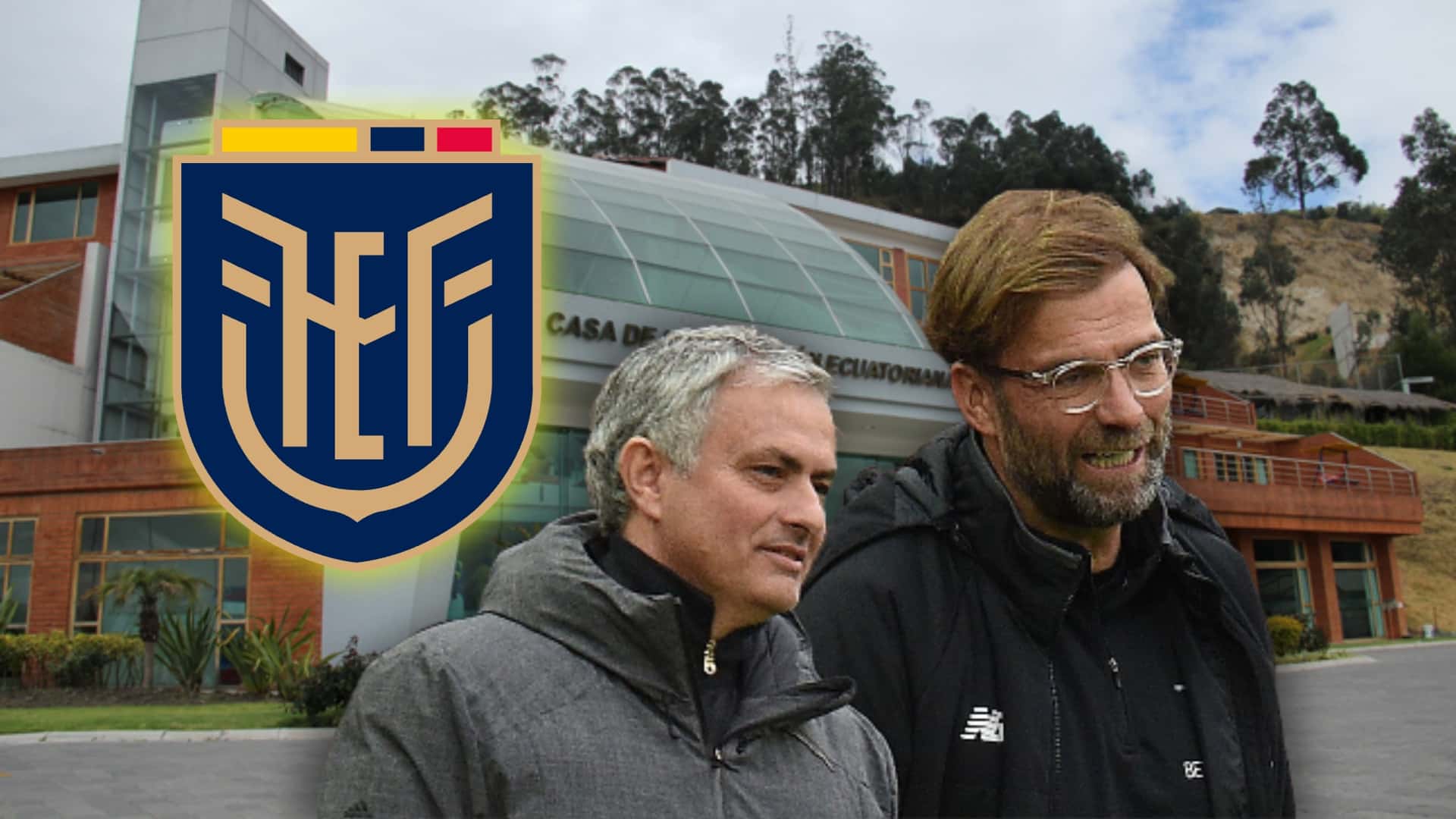 Mourinho y Klopp como DTs de equipos Europeos (Fuente: Sky Sports / Conmebol)