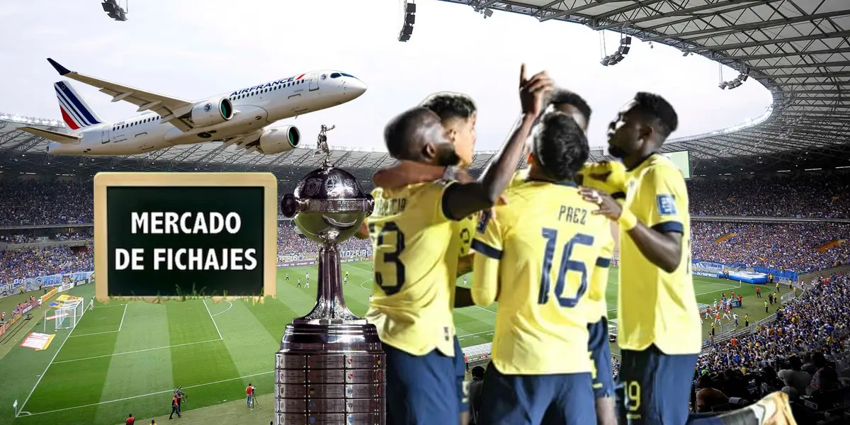 Mundialista ecuatoriano se muda a un campeón de la Libertadores