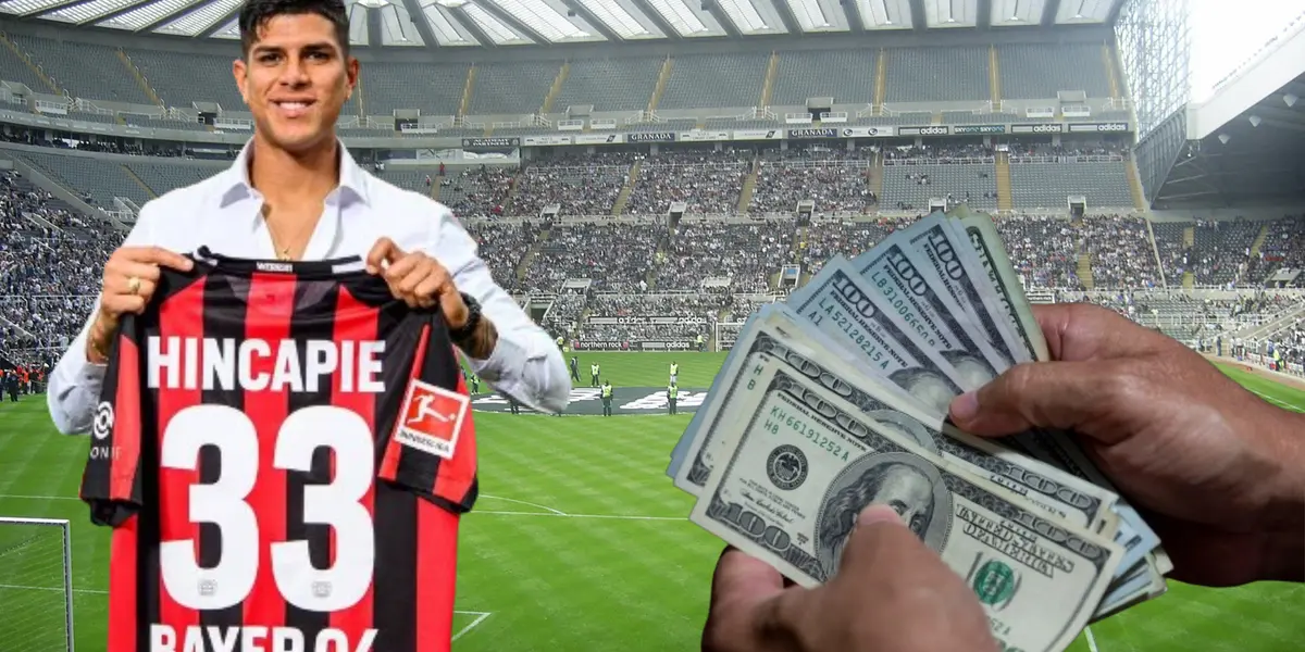Mientras en el Leverkusen gana $3,4 millones, lo que cobraría Piero en Newcastle