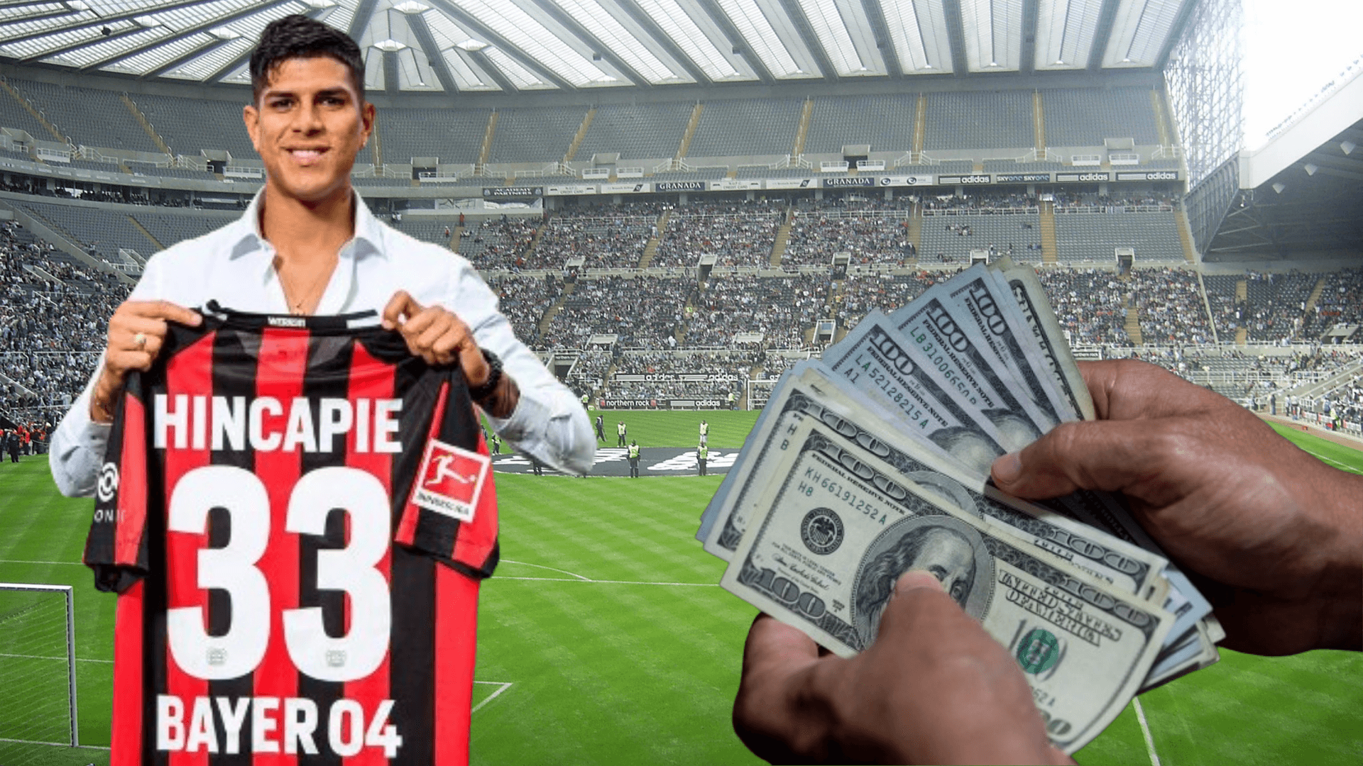 Newcastle se interesó en Piero Hincapié y puede llegar