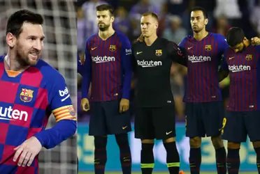 No ha todos los jugadores del FC Barcelona cayó bien que se anuncié el regreso del 10 al club