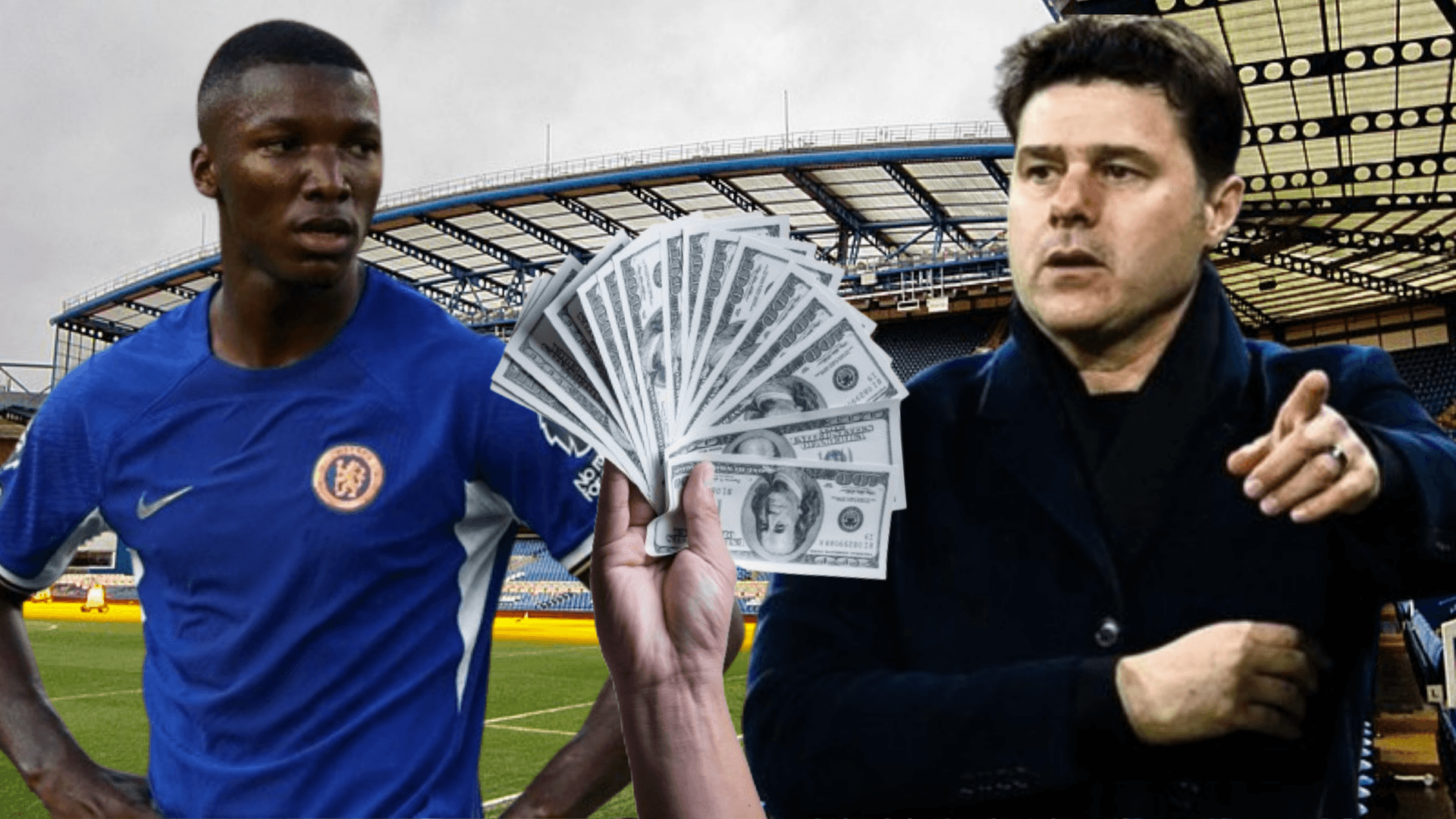 No soporta ganar menos que Moisés Caicedo y Pochettino habló
