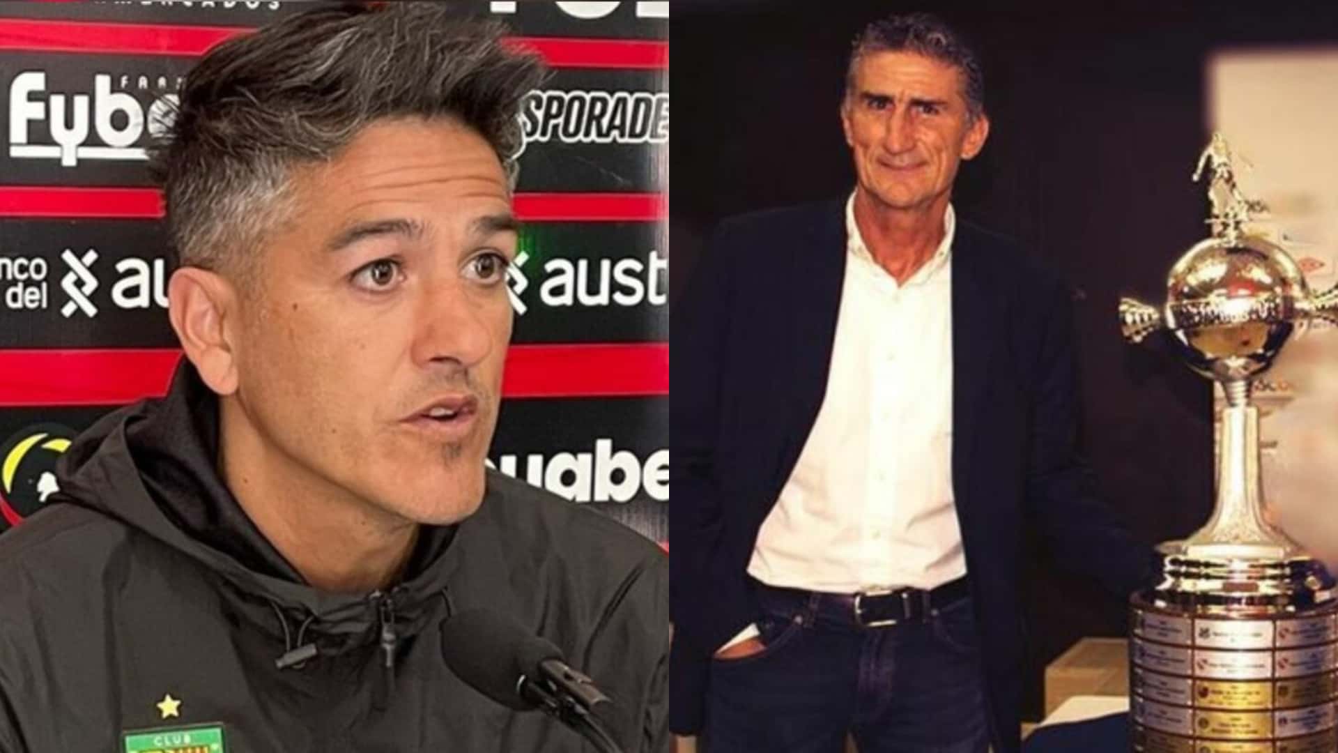 Norberto Araujo-Edgardo Bauza / Foto: Infobae