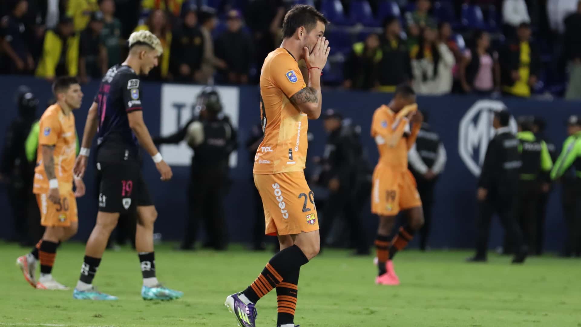Octavio Rivero, delantero de Barcelona SC / Foto: API