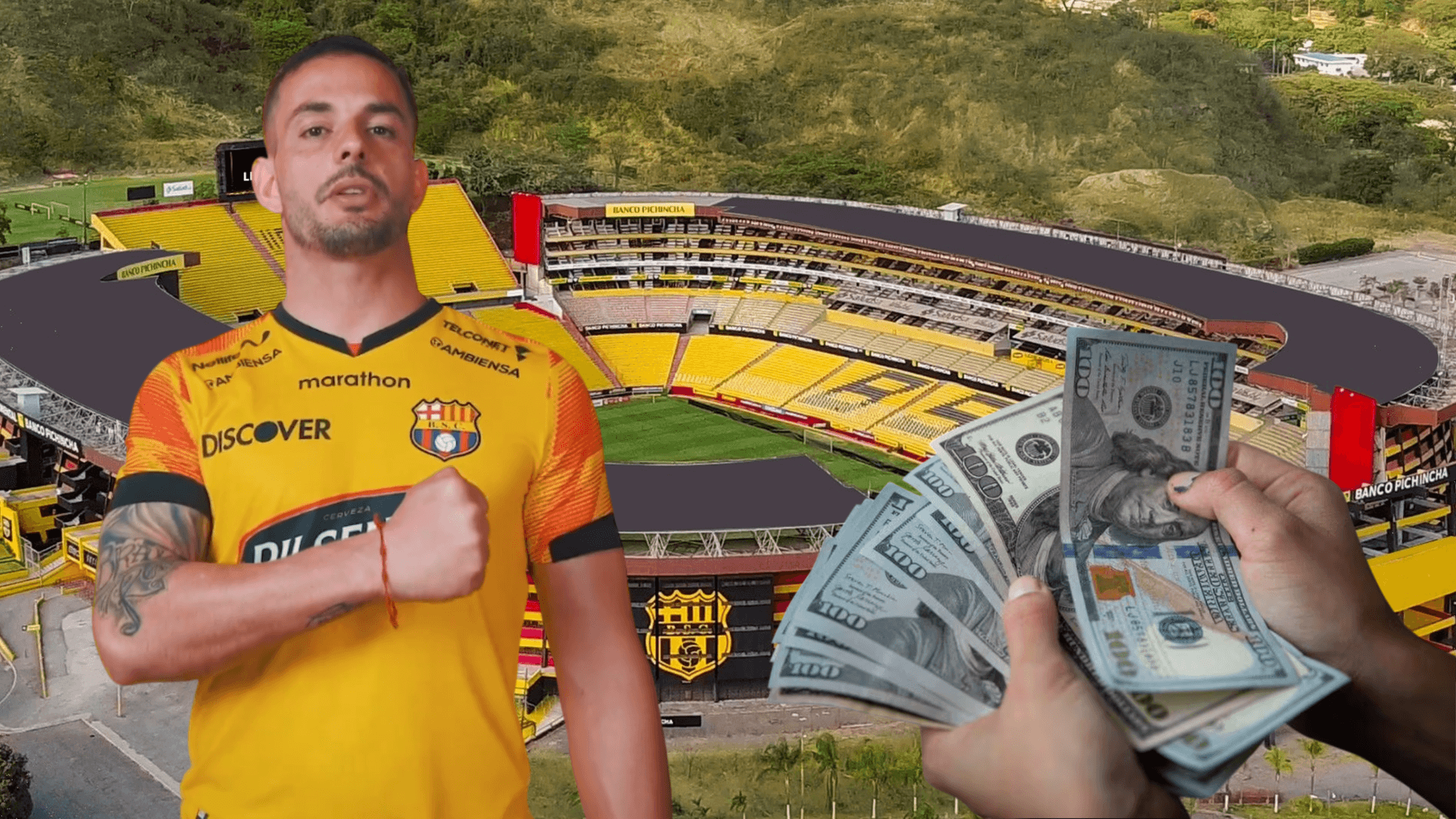 Octavio Rivero (Foto tomada de: Barcelona SC/El Universo)