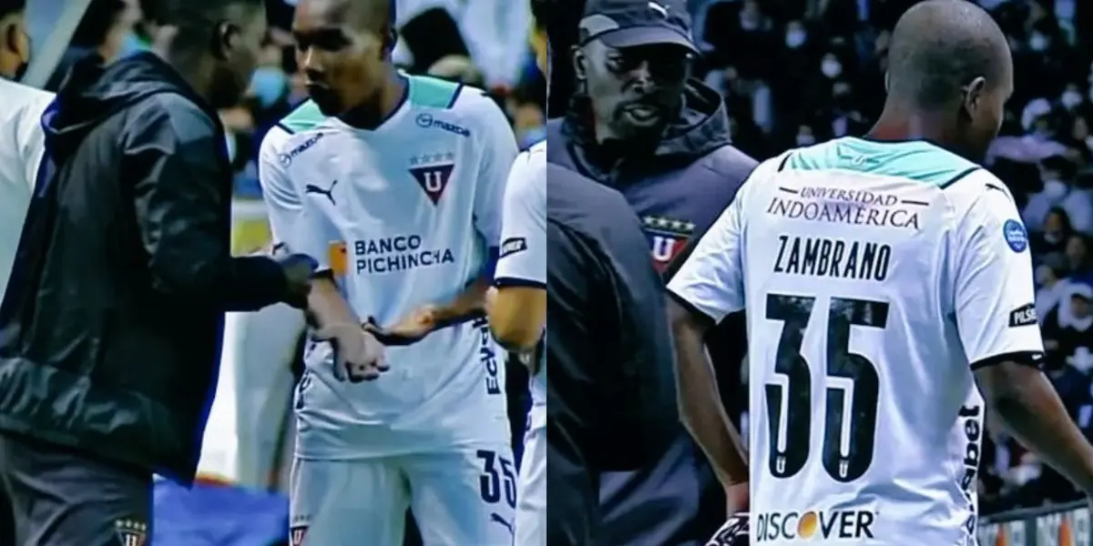 Óscar Zambrano ya deslumbró en Liga de Quito desde su primer partido y Édison Méndez lo ha cobijado porque empiezan a surgir los intereses