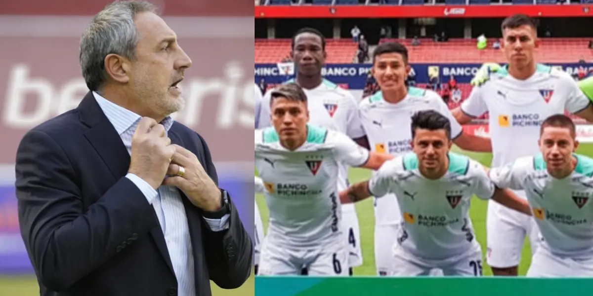 Pablo Marini no es más entrenador de Liga de Quito, donde tuvo a sus mimados y ahora se los podría llevar