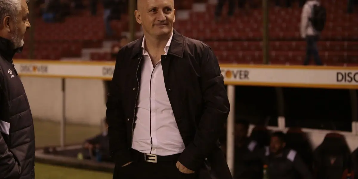 Pablo Repetto admitió que Liga de Quito juega mal y encontró al principal responsable