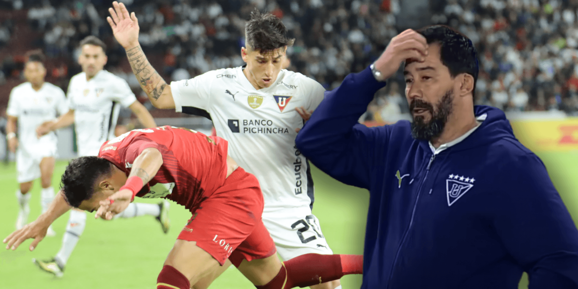 Pablo Sánchez , DT de Liga de Quito (Fuente: API/ ESPN)