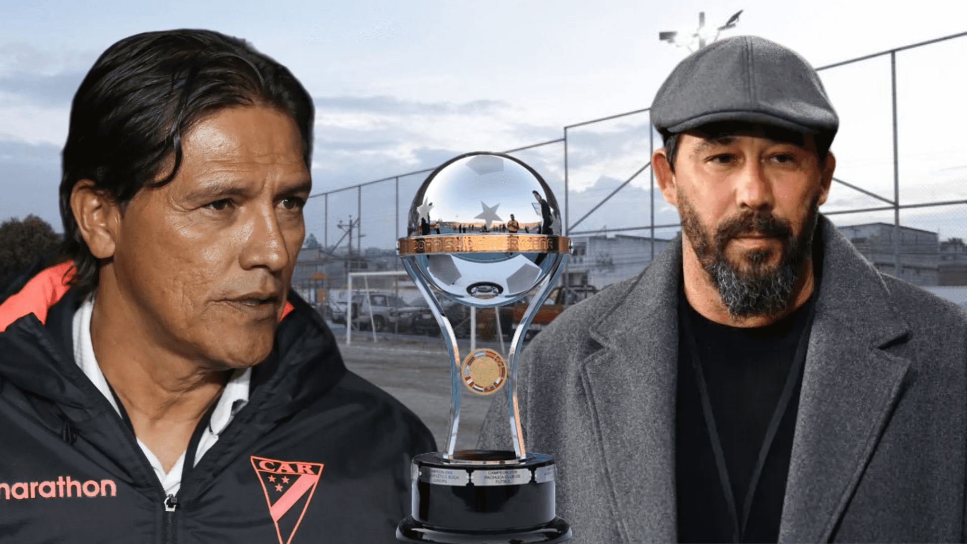 Pablo Sánchez y Flavio Torres (Foto tomada de: Quito Informa/Imago/Conmebol)
