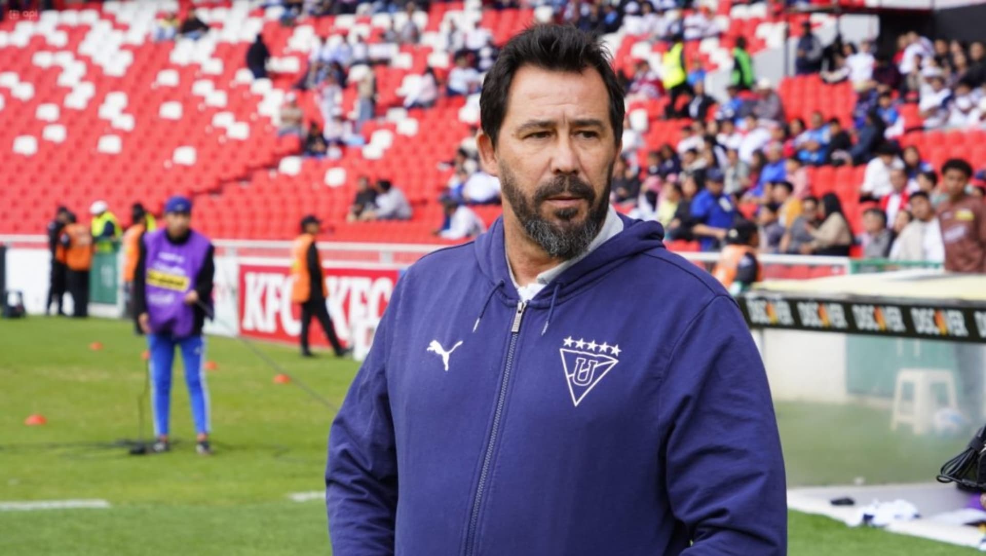 Pablo Vitamina Sánchez entrenador de Liga de Quito
