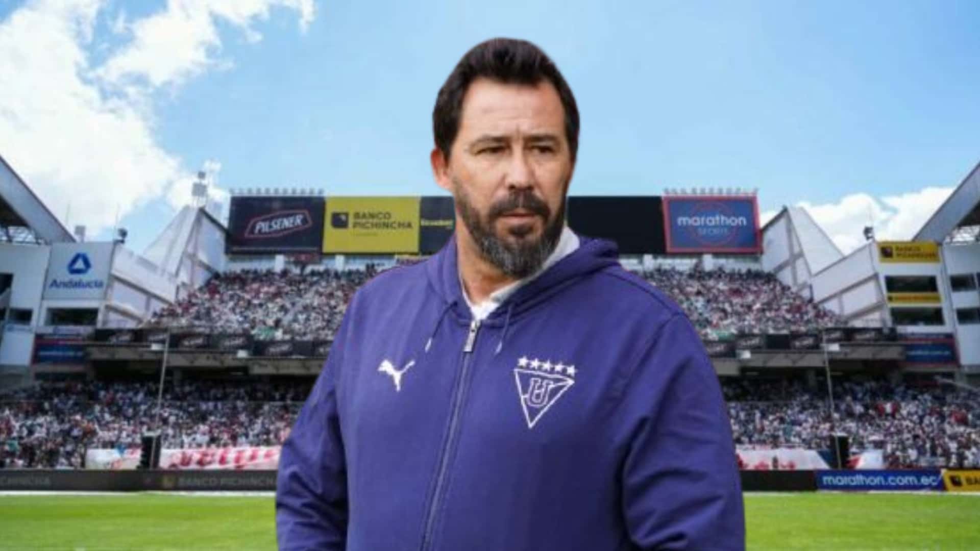 Pablo Vitamina Sánchez entrenador de Liga de Quito