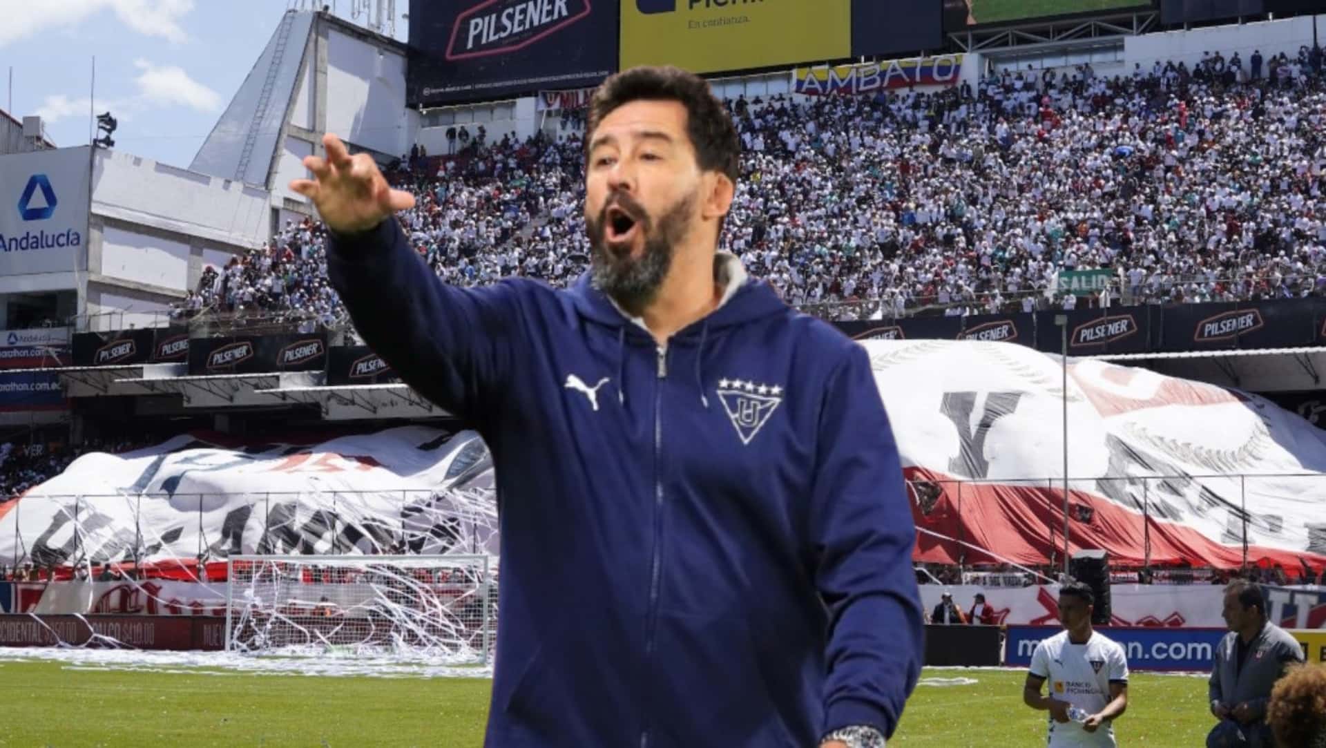 Pablo Vitamina Sánchez entrenador de Liga de Quito