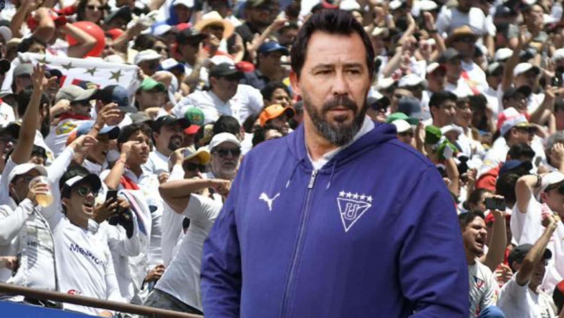 Pablo Vitamina Sánchez entrenador de Liga de Quito