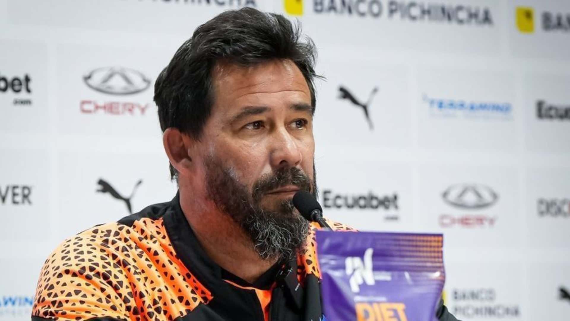 Pablo Vitamina Sánchez entrenador de Liga de Quito