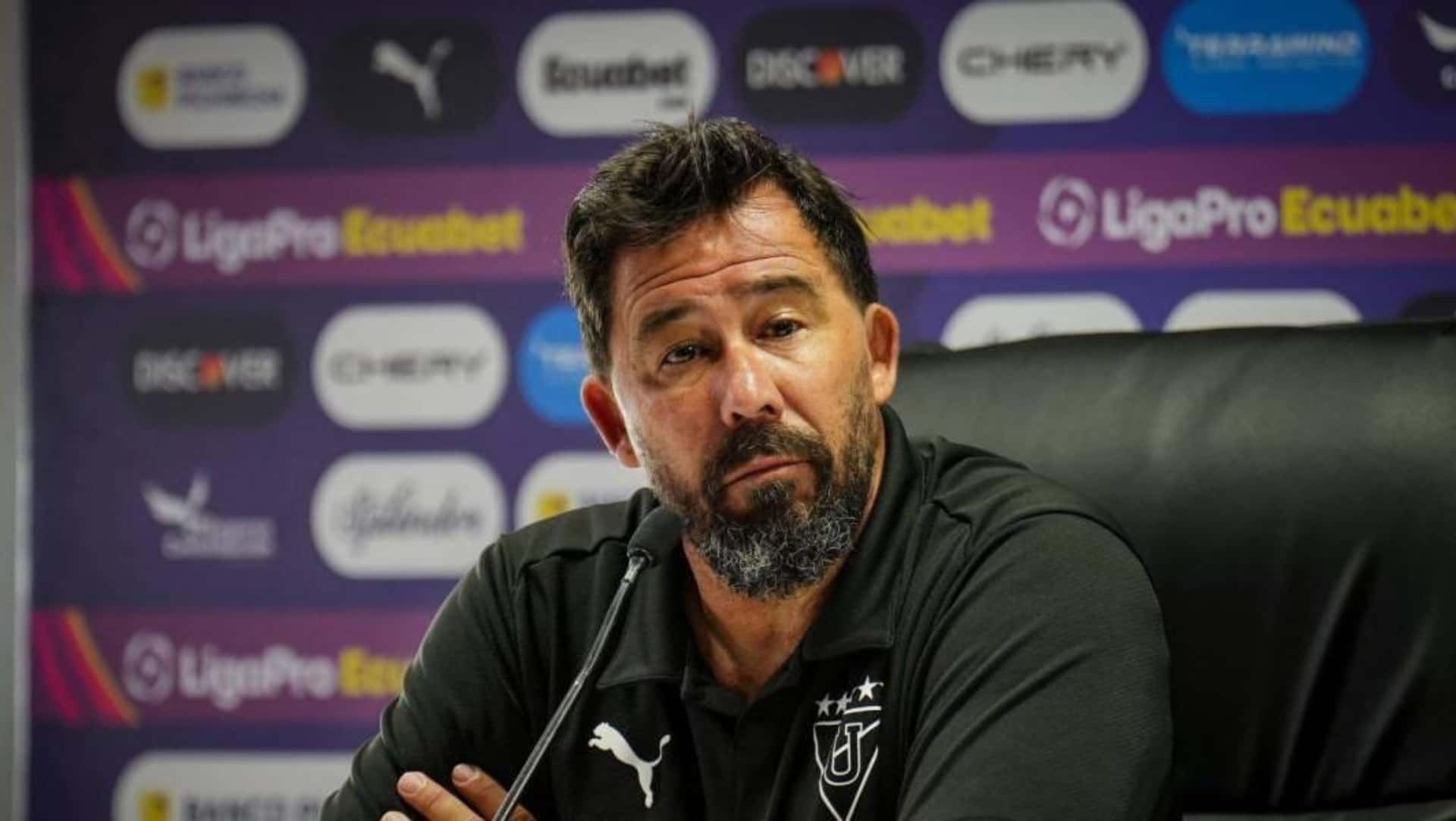 Pablo Vitamina Sánchez entrenador de Liga de Quito