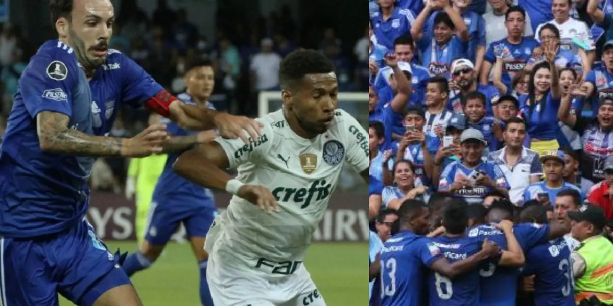 Palmeiras envió un comunicado por la conducta antideportiva de los hinchas de Emelec