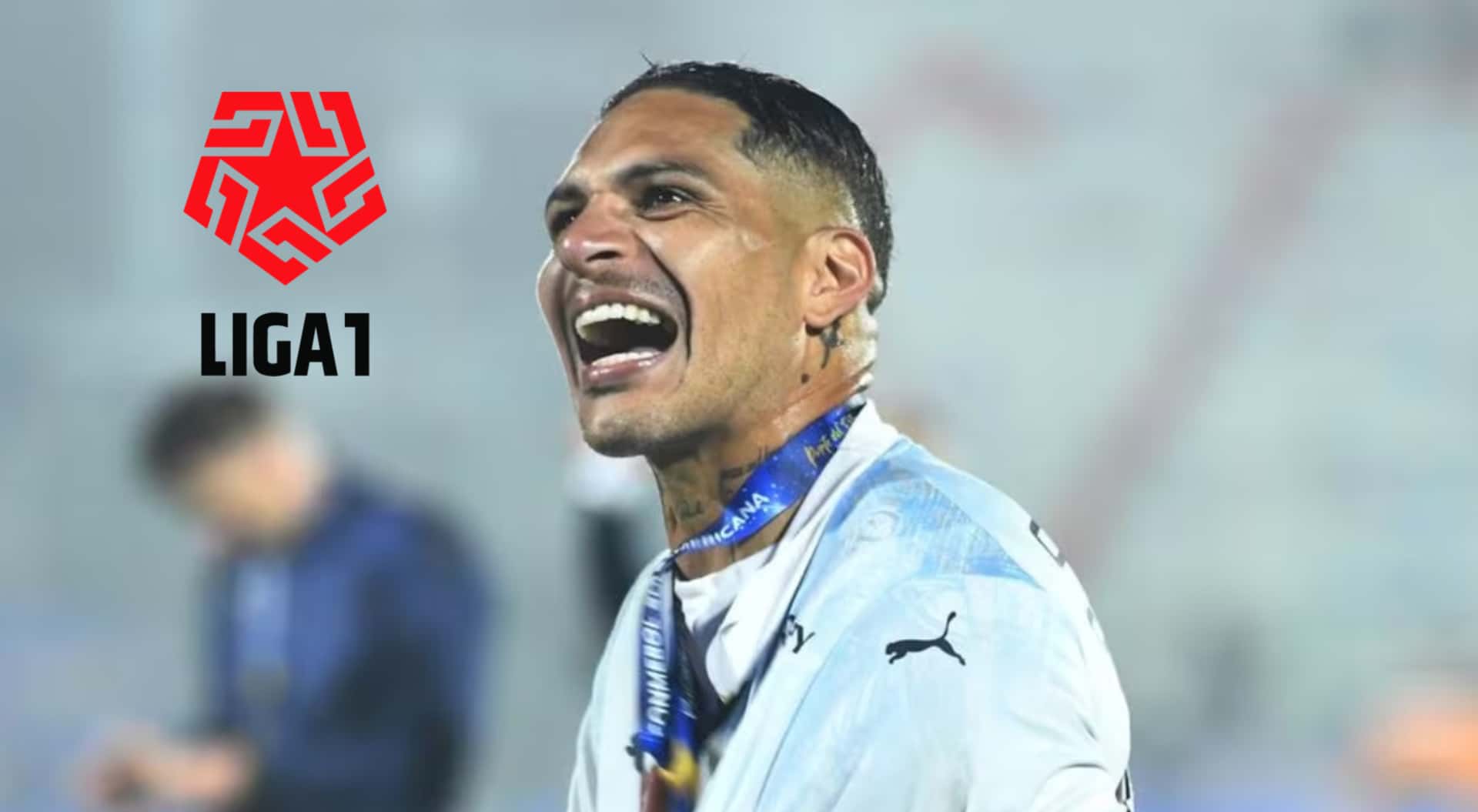 Paolo Guerrero con la camiseta de Liga de Quito.