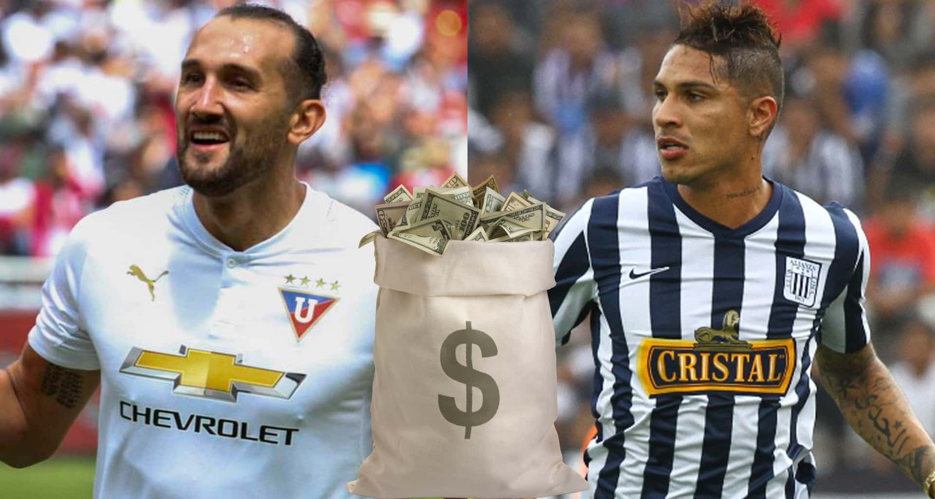 Paolo Guerrero llegará a Alianza Lima donde compartirá con el ex Liga de Quito, Hernán Barcos. Mira la diferencia de sueldos